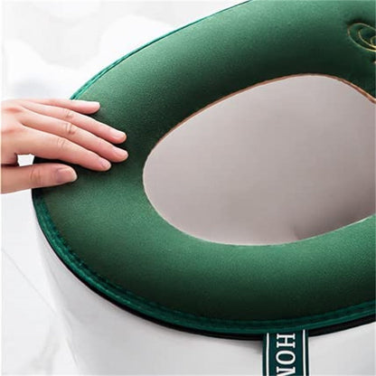 Soft Universal Toilet Seat Cover with Zipper and Handle