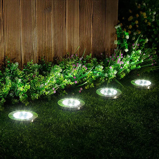 Solar Ground Lights Outdoor LED Pathway Lighting