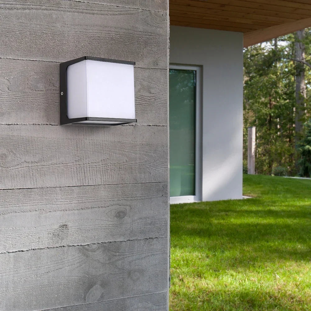 Square IP65 Outdoor LED Wall Light