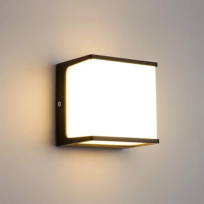Square IP65 Outdoor LED Wall Light
