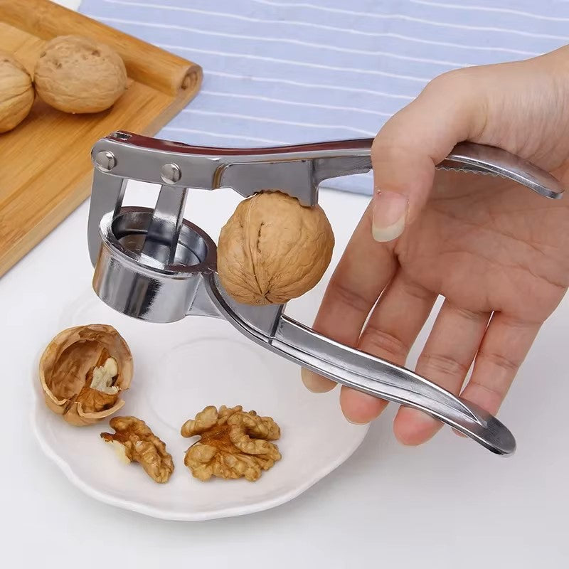 Stainless Steel Garlic Press with Ergonomic Easy Clean Design