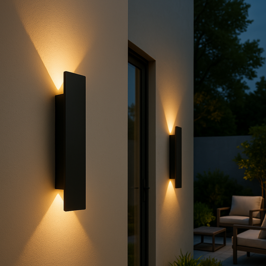 Streamline LED Outdoor Wall Light Weatherproof Modern Exterior Lamp