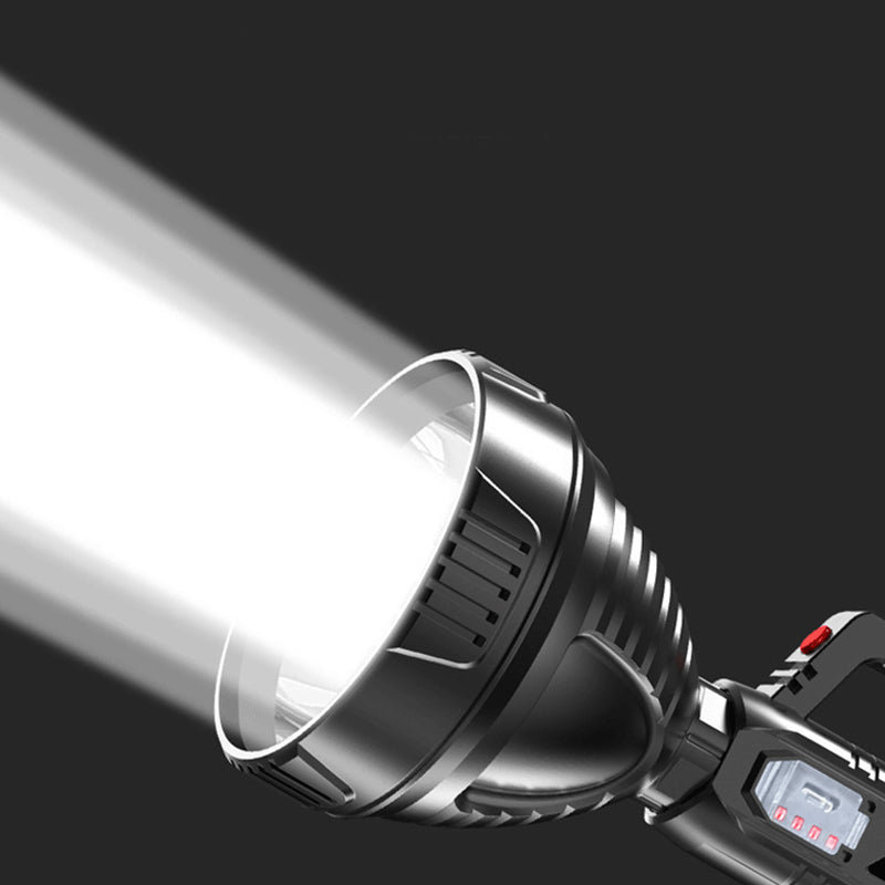 Super Bright LED Flashlight with 3 Light Modes, USB Charging and Waterproof ABS Design