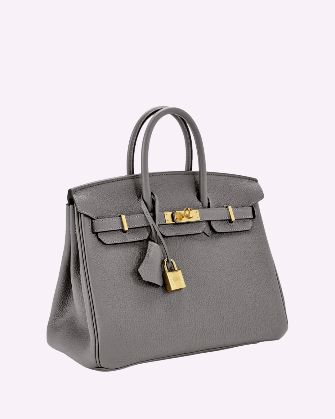 Synthetic Leather Bag with Spacious Interior and Felt Insert Organiser
