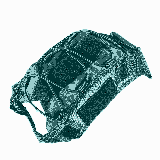 Tactical Helmet Cover with MOLLE and Hook-and-Loop Attachment System