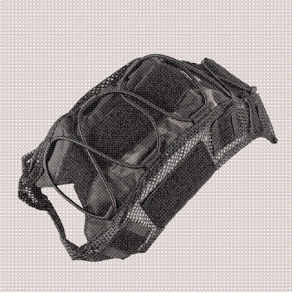 Tactical Helmet Cover with MOLLE and Hook-and-Loop Attachment System