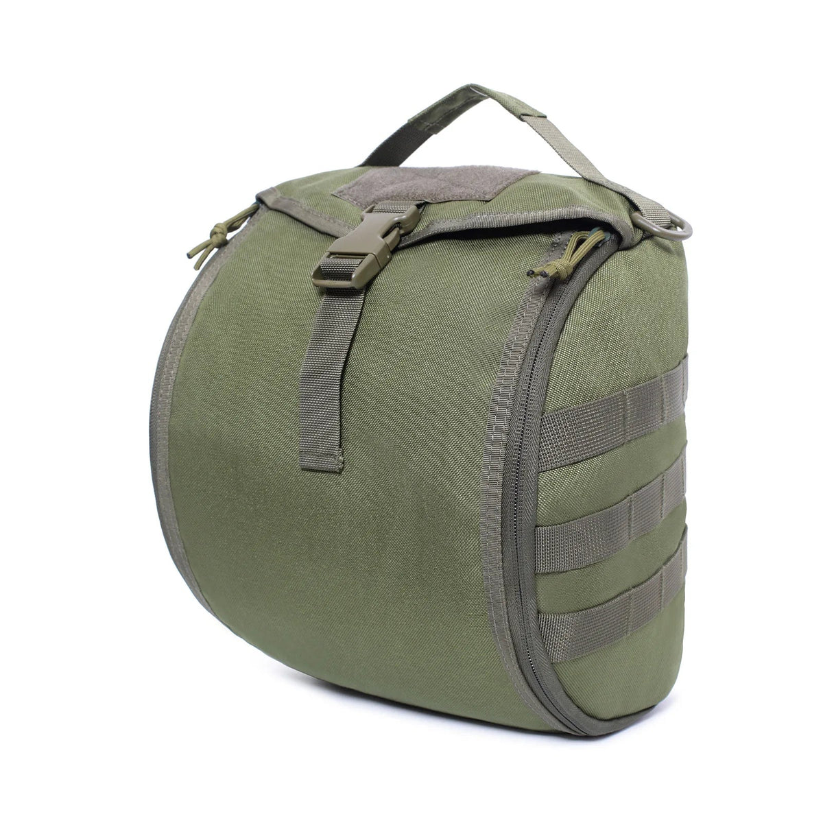 Tactical MOLLE Helmet Bag with 6L Capacity and Protective Inner Lining