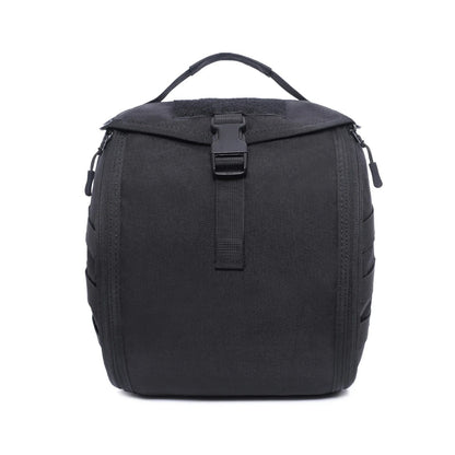 Tactical MOLLE Helmet Bag with 6L Capacity and Protective Inner Lining
