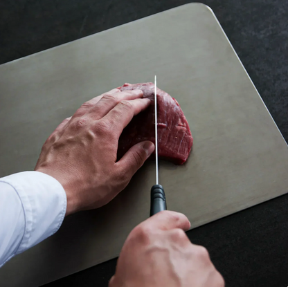 Titanium Cutting Board with Scratch-Resistant and Non-Porous Surface