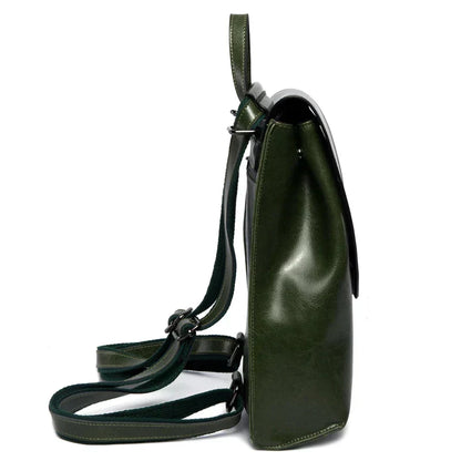 Trendy Leather Backpack for Women Stylish Everyday Travel Bag