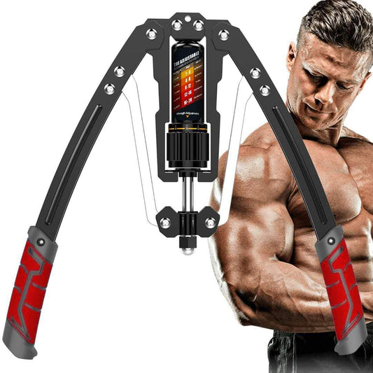 Ejercitador de brazo hidráulico ajustable TwisterPro, de 10 a 200 kg, para entrenar la parte superior del cuerpo