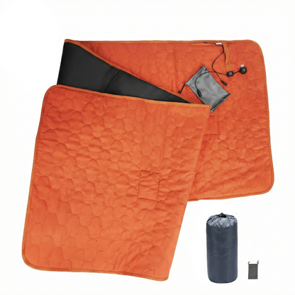 USB Heated Yoga Mat with Five Heating Zones and Adjustable Temperature