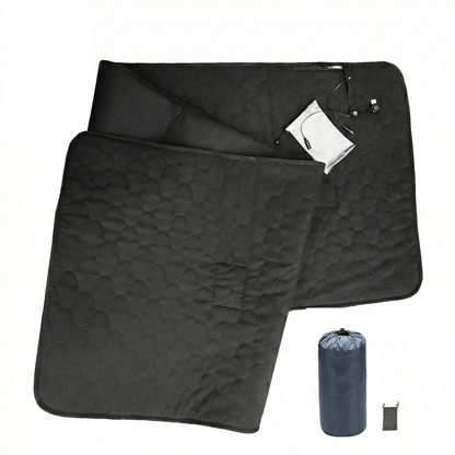 USB Heated Yoga Mat with Five Heating Zones and Adjustable Temperature
