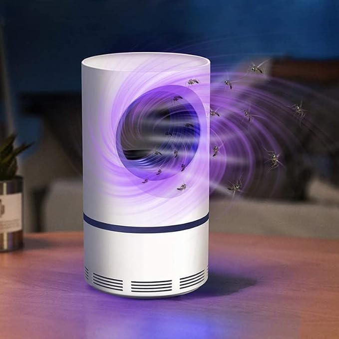 UV Mosquito and Fly Trap with 365nm Light and Vacuum Suction