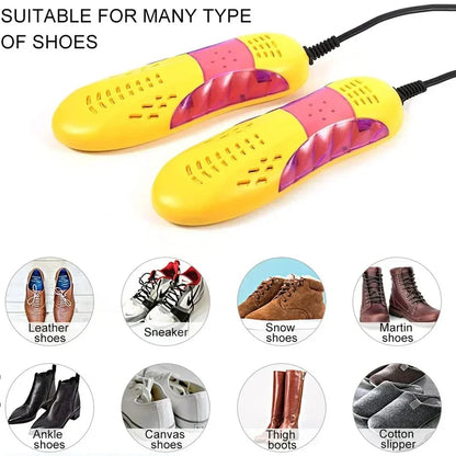 UV Shoe Dryer with Odour Reduction and Footwear Warming