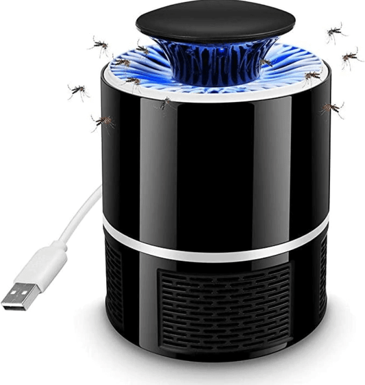 Lámpara antimosquitos Ultra LED con trampa de insectos UV silenciosa