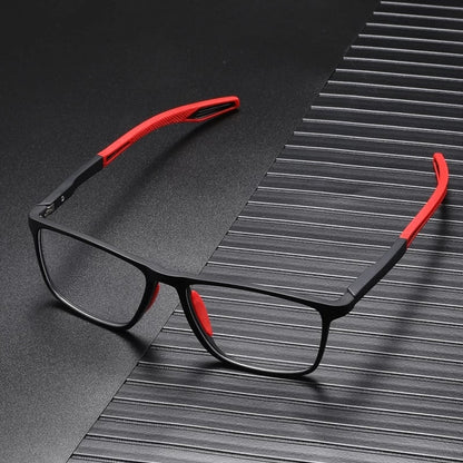 Ultra-Light Progressive Anti-Blue Light Glasses with Titanium Frame