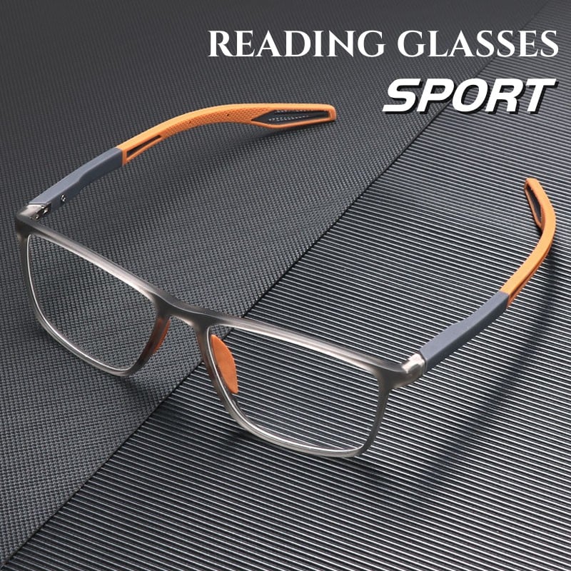 Ultra-Light Progressive Reading Glasses with Blue Light Filtering Lenses
