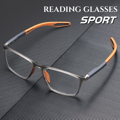 Ultra-Light Progressive Reading Glasses with Blue Light Filtering Lenses