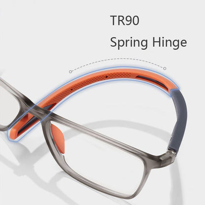 Ultra-Light Progressive Reading Glasses with Blue Light Filtering Lenses