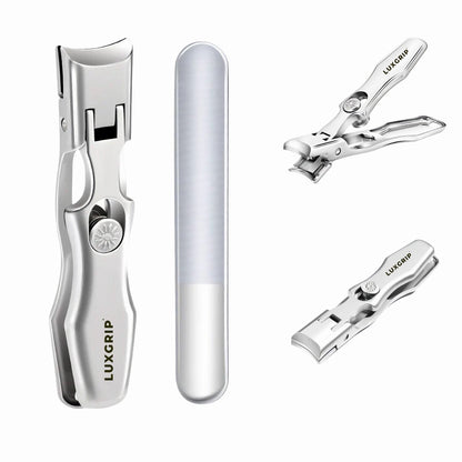 Ultra-Sharp Nail Clippers with Nail Catcher and Ergonomic Long Handles
