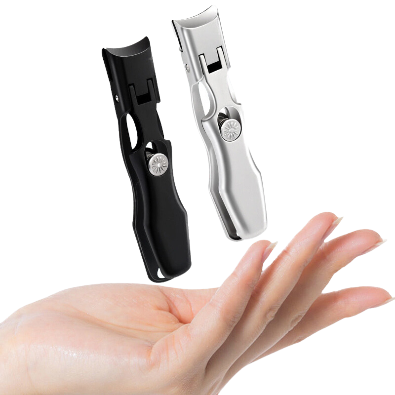 Ultra-Sharp Nail Clippers with Nail Catcher and Ergonomic Long Handles