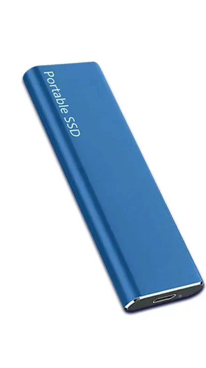 Ultrathin External Hard Drive 256GB with USB-C and Portable Design