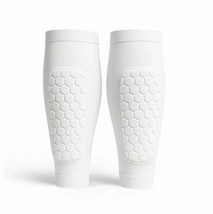 Unisex Padded Leg Guards with Breathable Compression for Sports