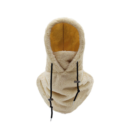Unisex Sherpa Balaclava with Adjustable Fit and 4-Way Stretch Design