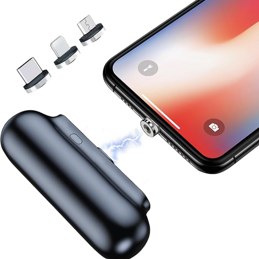 Mini batería externa magnética universal, cargador portátil