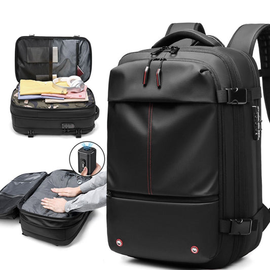 Mochila de viaje de compresión VacuPro con sistema de vacío integrado