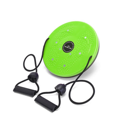 Waist Twister Exercise Board with Grip Straps for Home Workouts