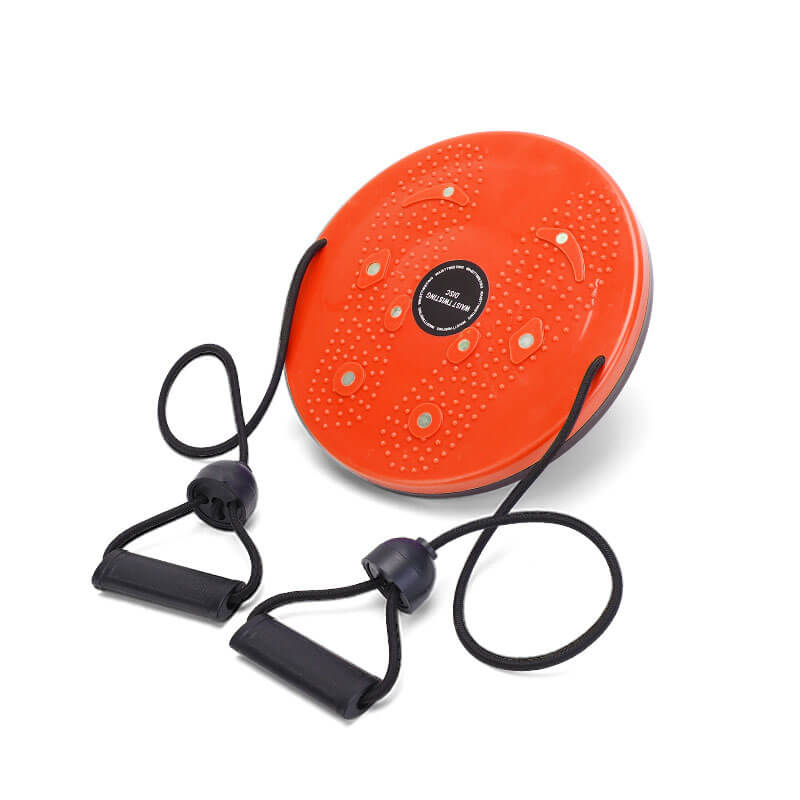 Waist Twister Exercise Board with Grip Straps for Home Workouts