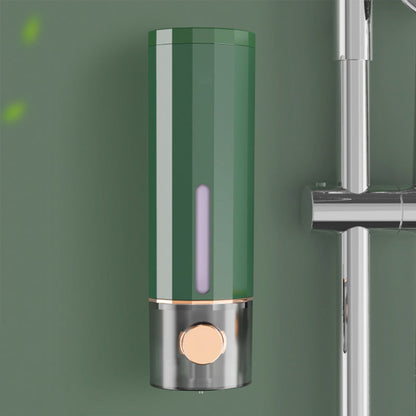 Wall-Mounted Shower Soap Dispenser 450ml with Self-Adhesive Installation