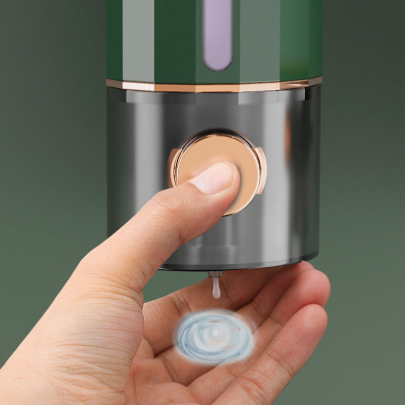Wall-Mounted Shower Soap Dispenser 450ml with Self-Adhesive Installation