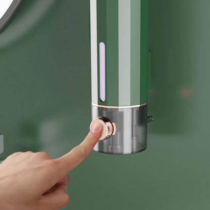 Wall-Mounted Shower Soap Dispenser 450ml with Self-Adhesive Installation