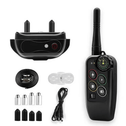 Waterproof 1000m Dog Training Collar with Remote Control