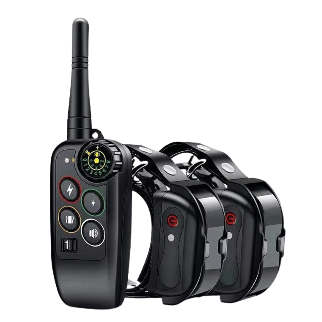 Waterproof 1000m Dog Training Collar with Remote Control