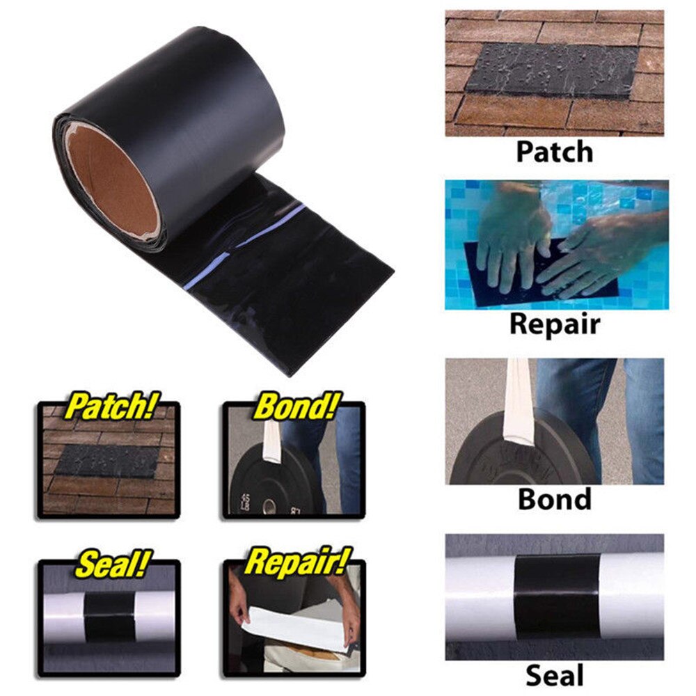 Waterproof Self-Adhesive Silicone Repair Tape for Sealing and Patching