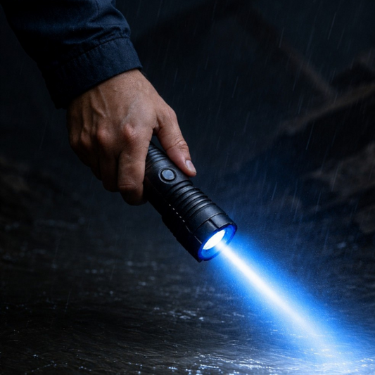 Waterproof Tactical Flashlight Portable High Power Torch