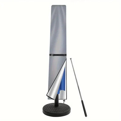 Waterproof UV Parasol Cover with Oxford Fabric and Zipper