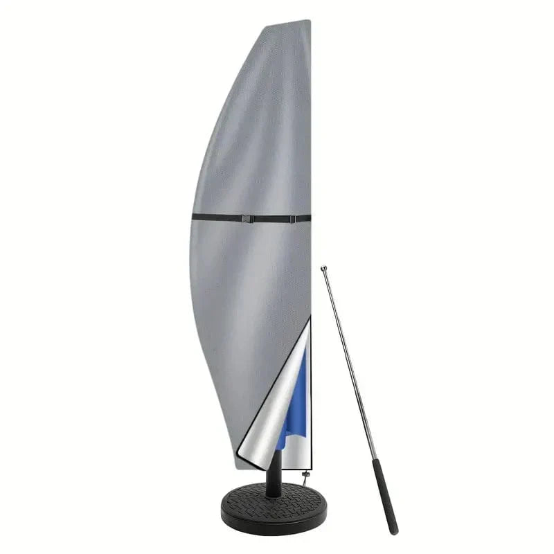Waterproof UV Parasol Cover with Oxford Fabric and Zipper