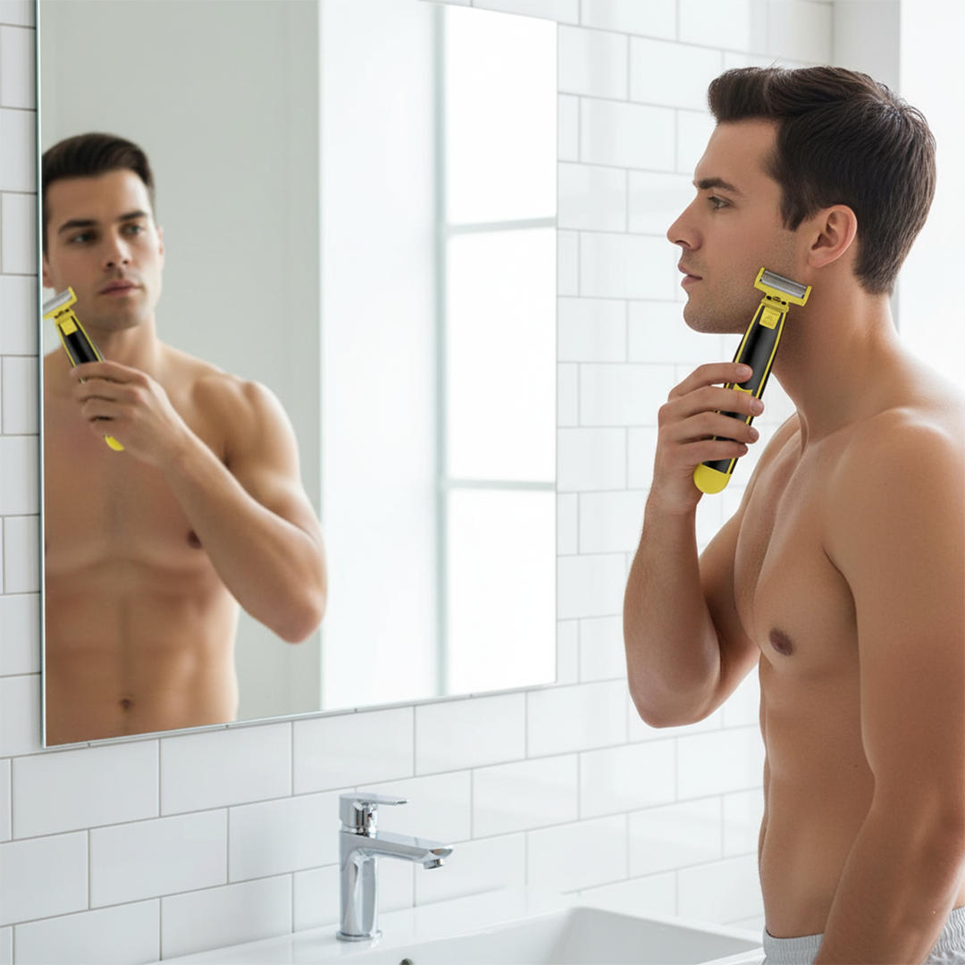 Wet and Dry Body Shaver with USB Type-C Charging