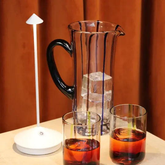 Wireless Dimmable Table Lamp with Touch Control and Waterproof Design