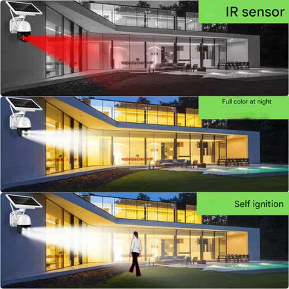 Wireless Dual-Lens 4K Solar Security Camera