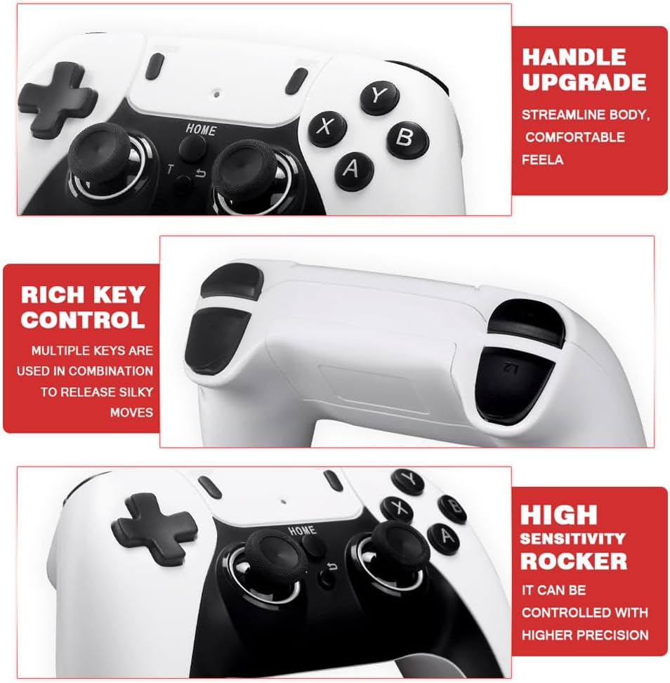 Wireless Retro Gaming Console with 4K HDMI and Dual Controllers
