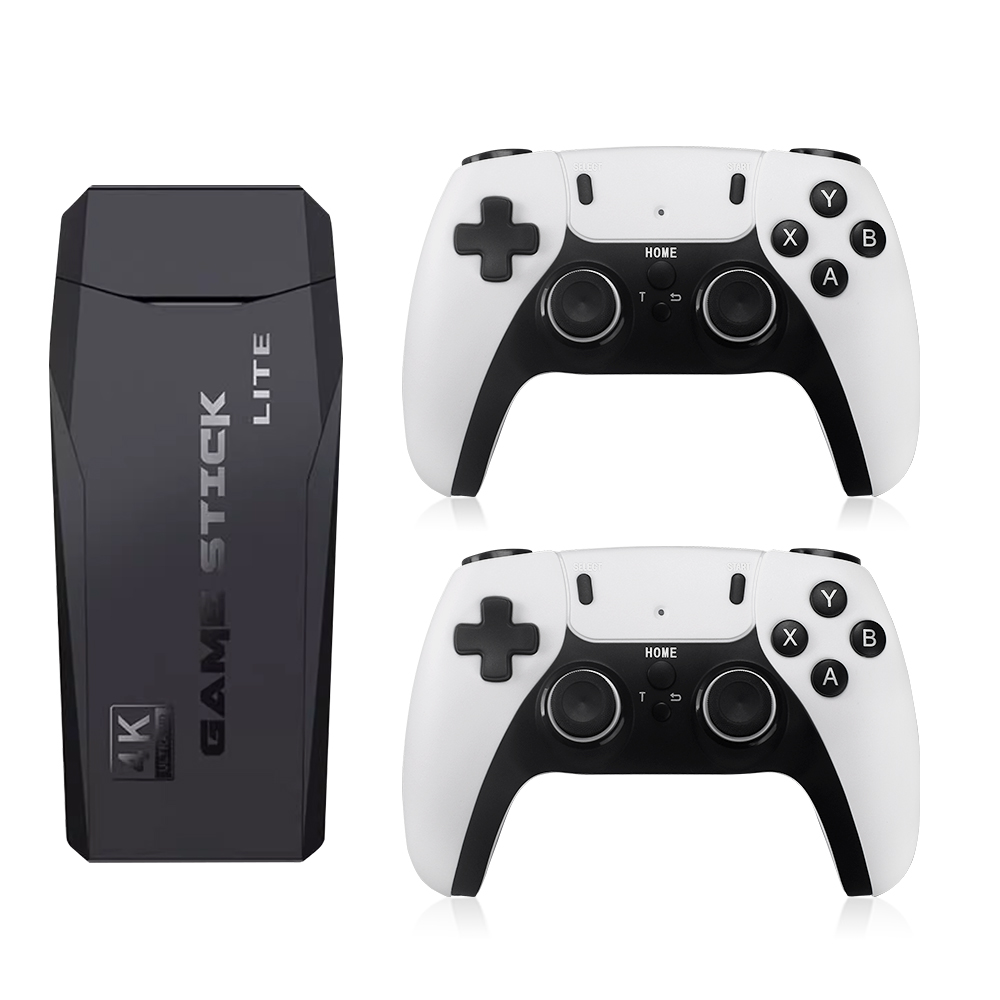 Wireless Retro Gaming Console with 4K HDMI and Dual Controllers