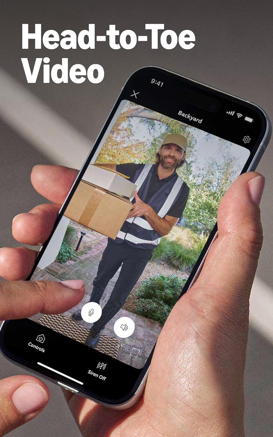 Wireless Video Doorbell with 1080p HD Camera, Motion Detection and Rechargeable Battery