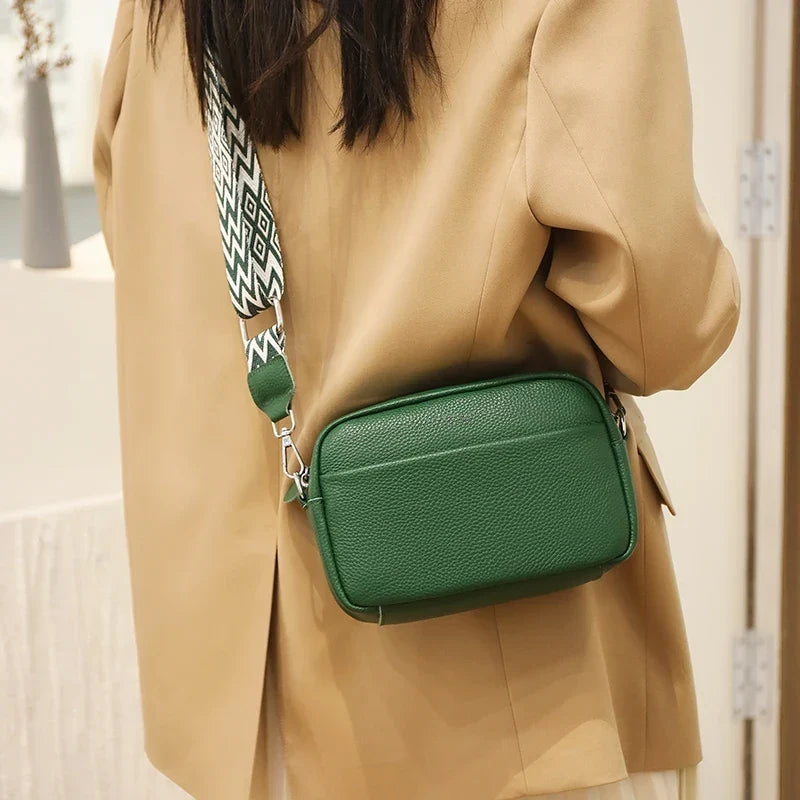 Women's Compact Shoulder Bag for Phone Cards Cash and Small Essentials