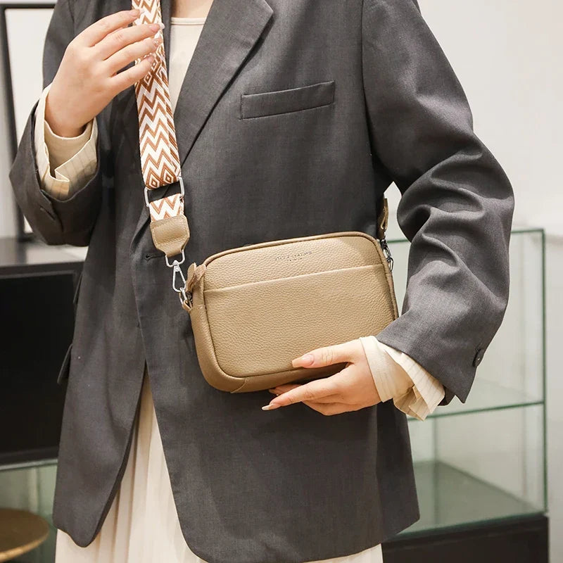 Women's Compact Shoulder Bag for Phone Cards Cash and Small Essentials